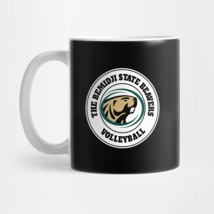 the classic bemidji volleyball white background Mug